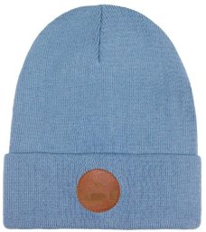 Art of Polo Czapka Beanie z bawełny szary błękit
