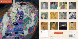 Helma Kalendarz 2027 ścienny kwadrat Gustav Klimt