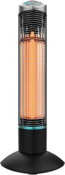 Grzejnik Cecotec ReadyWarm 1000 Power Tower | Halogen Heater | 1000 W | Number of power levels 2 | Czarny | IP55 (8265)