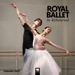Carousel Calendars Kalendarz 2027 ścienny mini Royal Ballet Próby