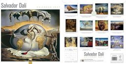 Helma Kalendarz ścienny kwadrat Salvador Dali 2027