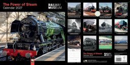 Carousel Calendars Kalendarz 2027 Parowozy National Railway Museum