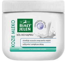 Pollena Biały Jeleń Sól do kąpieli Kozie mleko 500g (808603)
