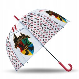 KIDS Parasol Harry Potter Hogwarts przezroczysty parasolka dla fana dzieci / HPK0023 (SB12262)