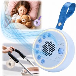 ELECTRONICA 4U Generator szumu do usypiania dzieci szum lampka nocna głośnik Bluetooth