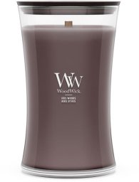 WoodWick Iris Woods świeca Cylidner Drewniany Brązowy 1 szt. (10.93385.0000)