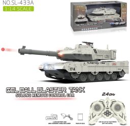 Gimmik Czołg R/C Biały z Funkcją Strzelania (ZRC.SL-433A)