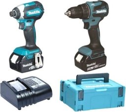 Zestaw elektronarzędzi Makita Combo 18V (DDF490, DTD153) 2x3,0Ah MP (DLX2535SJ)