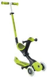 Hulajnoga Globber Scooter Go Up Deluxe Lights, lime green, 748-606 (4100301-1489)