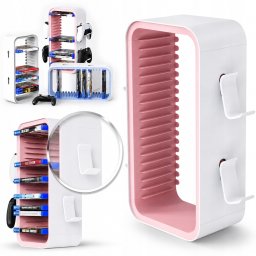 Geekhome Stojak na gry i kontrolery Nintendo Switch PS4 PS5 Xbox One Xbox Series X/S