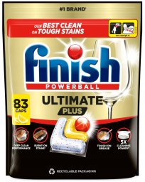 Finish Kapsułki do zmywarki Ultimate Plus Lemon 83 szt.
