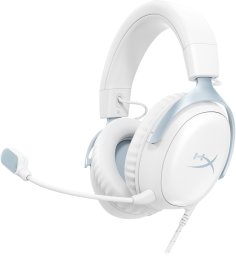 Słuchawki HyperX Cloud III - Gaming Headset (White/Blue) (DF7F1AA)