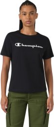 Champion Koszulka damska Short Sleeve czarna 118428 KK001 S