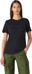 Champion Koszulka damska Short Sleeve czarna 119125 KK001 S