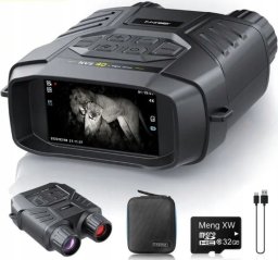 Bestguarder OUTLET! Noktowizor lornetka noktowizyjna kamera 4K Ultra HD IR 32GB Fnirsi