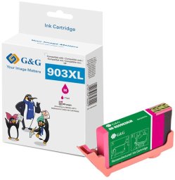 Tusz Sagem G&G kompatybilny ink / tusz z T6M07AE, HP 903XL, NH-R00903XLM-E-Reman-Eu, magenta, 825s, EOL