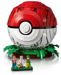 LEGO Klocki Pokemon 72154 Kultowy Pok�ball z Trenerami (05702018274293)