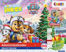 Kalendarz adwentowy Paw Patrol Advent Calendar INKEE