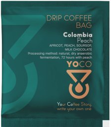 Kawa mielona YoCo Colombia Peach 12 g