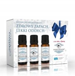 Optima Natura Optima Natura_Set Zdrowy zapach lekki oddech 3 olejki eteryczne Pomarańczowy + Złodziei + Sosnowy 3x10ml (5905220730124)