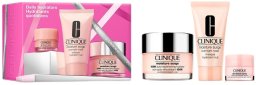 Clinique CLINIQUE_set Daily Hydrators krem nawilżający 30ml + maska na noc 30ml + krem pod oczy 5ml (192333320419)