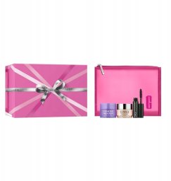 Clinique CLINIQUE_SET Eye Favorites All About Eyes krem pod oczy 15ml + Take The Day Off balsam oczyszczający 15ml + High Impact tusz do rzęs Black 3,5ml + kosmetyczka (192333320471)
