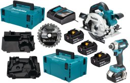Zestaw elektronarzędzi Makita Combo 18V (DLX2565GJ)