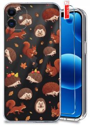 Woodland Scenics Etui Do Iphone 11 Wzory Jesienne Jesień Autumn Liście Clear Case + Szkło 9H