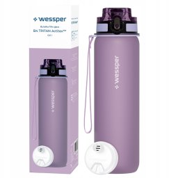 Wessper Butelka B4 TRITAN Actitex™ 500ml Lavender (WES262-VI_WES454_K)