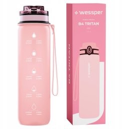 Wessper Butelka B4 Tritan 500ml Pink (WES262-PK)