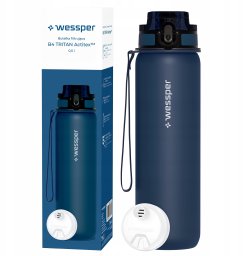 Wessper Butelka B4 TRITAN Actitex™ 500ml Navy Blue (WES262-NB_WES454_K)