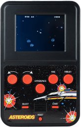 Fizz Creations Asteroids Retro Mini Arcade Ekran 2,5" Kolor Fizz / Asteroids Colour Handheld Game / 320188 (320185) (SB12132)