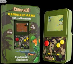 Commando Capcom Retro Arcade Kolorowy Ekran Mini Gra / Commando Handheld Game / 320182 (SB12130)
