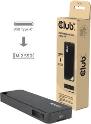 Kieszeń Club 3D CLUB3D obudowa do dysków twardych obudowa SSD czarny M.2 (CAC-2510)