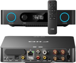 FiiO AIR AMP wzmacniacz stereo z odtwarzaczem sieciowym czarny