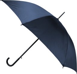 Semi Line Parasol długi półautomatyczny z zawijaną rączką granatowy