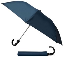 Semi Line Parasol krótki półautomatyczny z zawijaną rączką granatowy