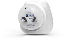 Brunner TRAVEL BLUE Przejściówka adapter SHUCKO -> AUSTRIALIA Nowa Zelandia