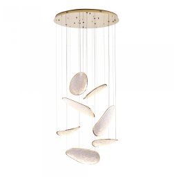 Lampa wisząca MAXlight LED Empire Złota 121 W P0635D