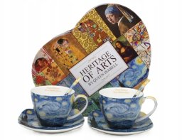 Carmani Filianki porcelanowe Van Gogh Gwiadzista Noc (327)