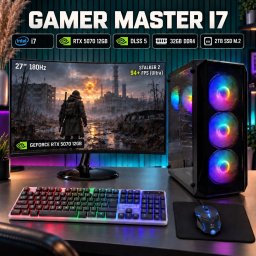Komputer Adronix Zestaw gamingowy Fury Shobo Intel Core i7, RTX 5070 12GB DLSS 5, 32GB, 2TB SSD + monitor 27" 180Hz