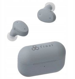 Słuchawki Final Audio ZE300 sky-gray - słuchawki TWS z ANC (4571303224920)