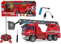Adar Wóz strażacki R/C z rozkładaną drabiną USB