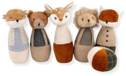 Vadobag Kręgle pluszowe dla dzieci leśni przyjaciele - Egmont Toys 3+ EDUKAMP (TY-0096)