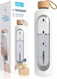 Wessper Szklana butelka 1000ml WES260-WH (biały) (WES260-WH K)