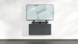 Heckler Design AV Credenza 4U - Black Grey (H735-BG)