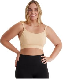Momcozy YN08 (L) Hands-Free pumping bra Beige (HF008-SK100L-D)