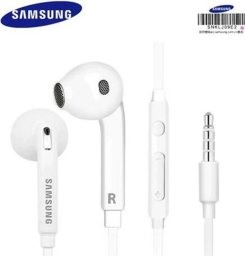 Słuchawki Samsung Stereo-Headset In Ear regulacja głośności, Headset biały (EO-EG920BW)