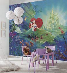 KOMAR PHOTOMURAL 368X254CM ARIEL' S CASTLE