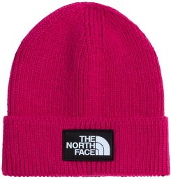 The North Face Logo Box Beanie Różowe One size (NF0A8CHEBOS1)